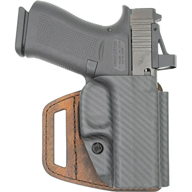 V-Slide Holster OWB Brn Sz Sig Sauer P320