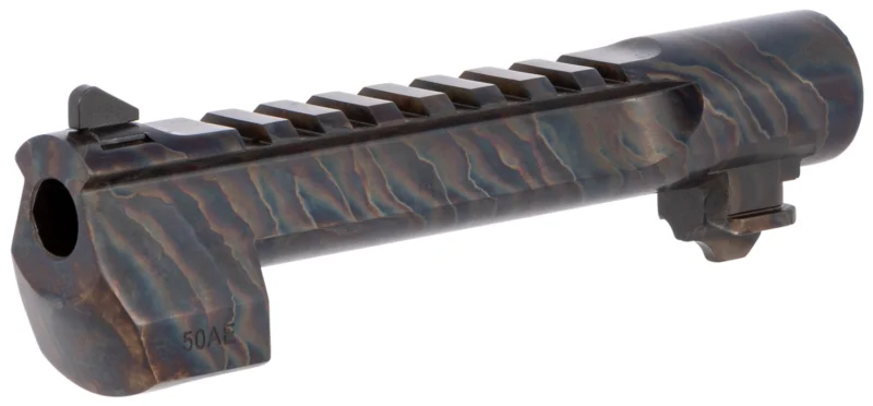 Magnum Research BAR506CH Replacement Barrel 50 AE Fits Desert Eagle Mark XIX 6" Color Case Hardened Steel