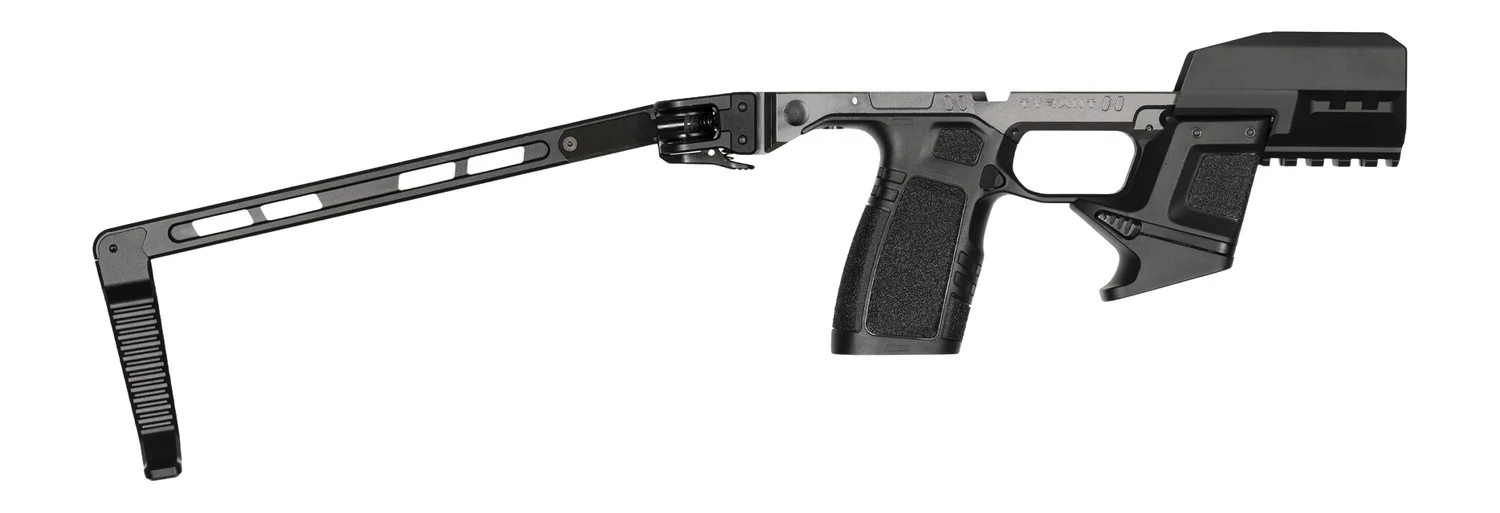 Tyrant CNC TDP365TWSGNMTL Gunmetal Aluminum/Polymer Folding Fits Sig P365