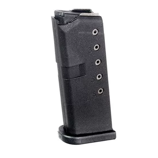 PROMAG MAGAZINE GLOCK 43 9MM 6RD BLACK POLY - Image 2
