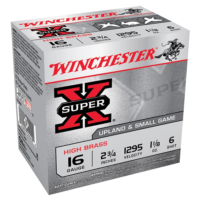 SuperX 16Ga 2.75" 1-1/8oz HBHG #6