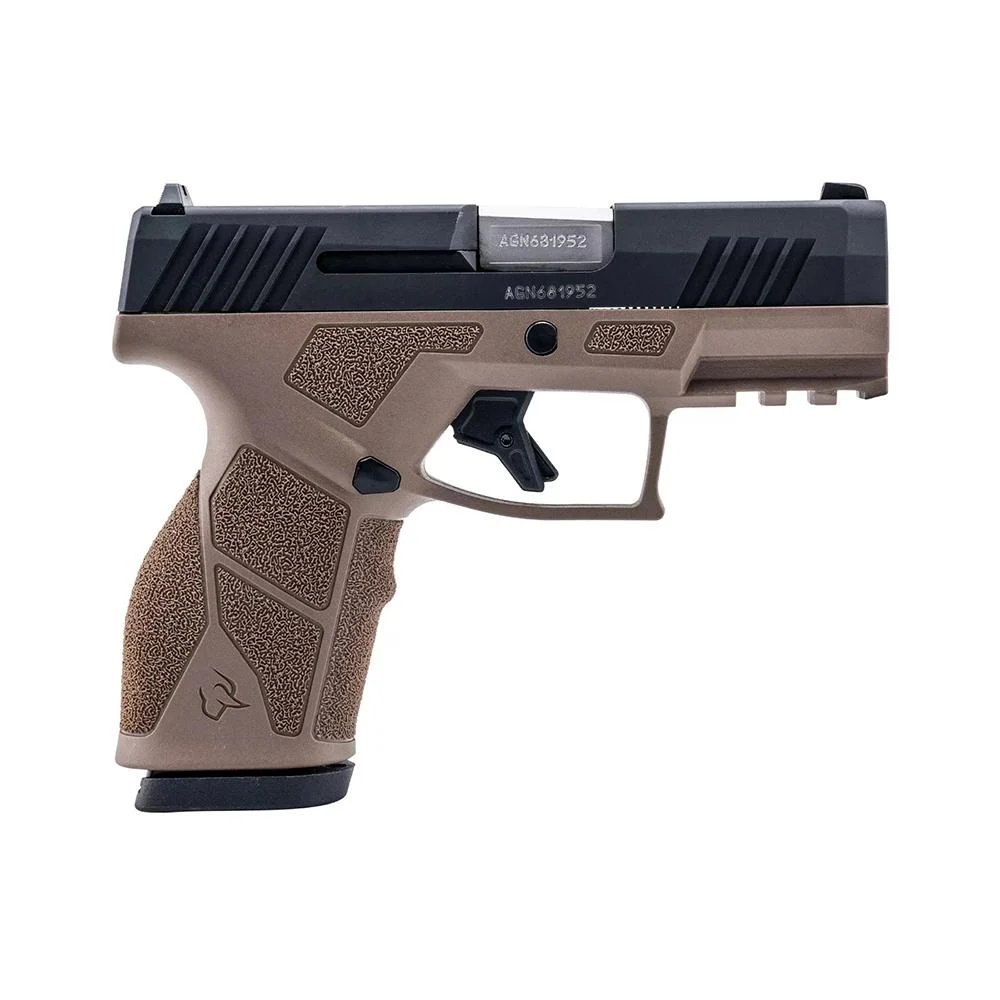 Taurus GX2 Handgun 9mm Luger 10rd Magazines (2) 3.38" Barrel Brown Frame/Black Slide